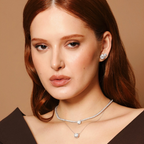 Colar Ponto de Luz Moissanite