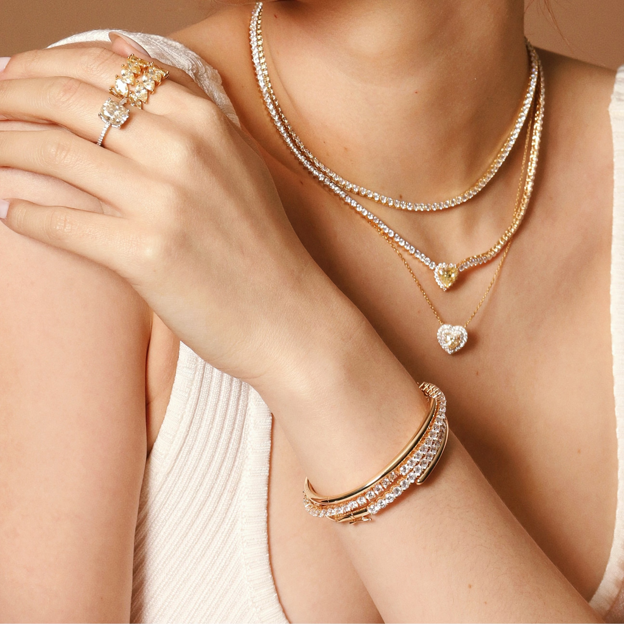 Bracelete Duas Fileiras